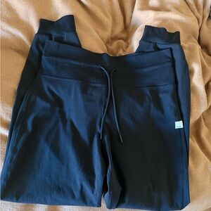 Vuori Black Women's Jogger Leggings with Drawstring